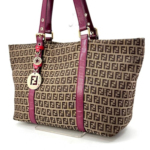 Borsa tote tela fendi - borsa, in