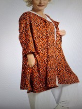 AKH Germany cappotto giacca Leo arancione taglia unica 54 56 58 60 62 64 look a strati