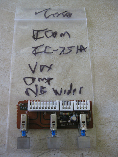 Comandi icom 751a - icom, ic-751a