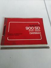 manuale riparazione originale 1980 Ducati 900 SD Sport Desmo Darmah