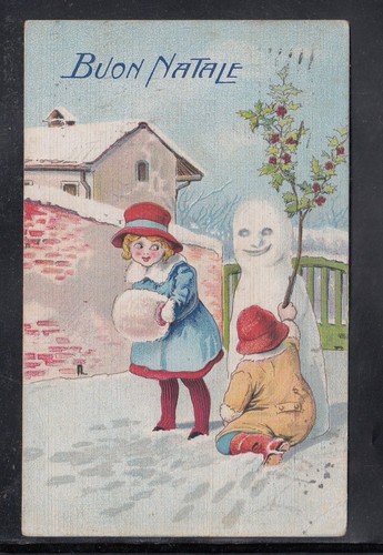 Cartolina buon natale bambini - natale,