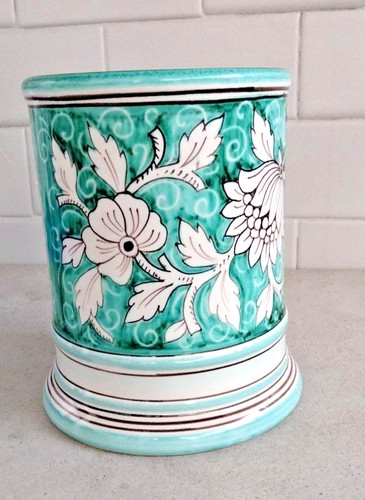 Vaso ceramica firmato - vaso, in