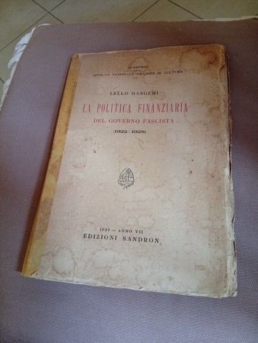 Politica finanziaria del - finanziaria,
