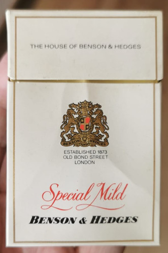 Benson hedges special mild - &,