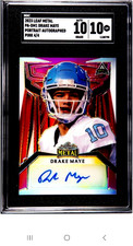 Autografo Drake Maye Rookie