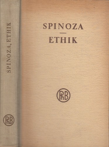 Buch ethik spinoza 1949 - buch:, spinoza,