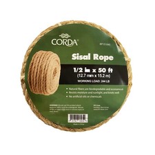 Corda 1/2 in x 50 ft. Sisal