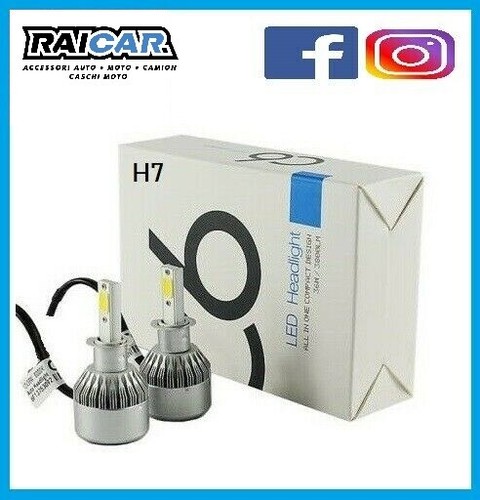 Coppia lampadina 3600lm - lampadina, h7