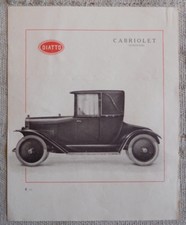 DIATTO Cabriolet (chiuso) - DIATTO spider a tre posti cm. 17,5 x 21,5