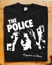 The POLICE - Reggatta De Blanc T-shirt (Sting, Devo, Stewart Copeland)