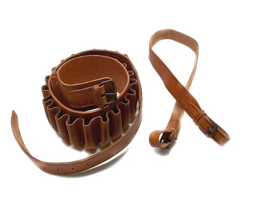 Cartuccera bretella cuoio - cartuccera,