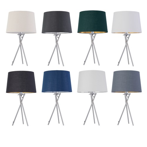 Lampada comodino treppiede - comodino,