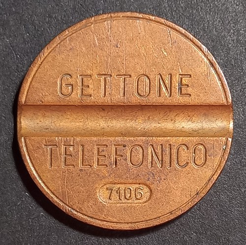 Gettone telefonico tipo - 1,