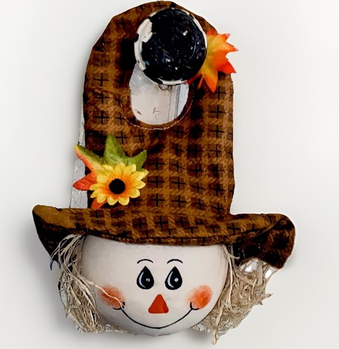 Happy spaventapasseri maniglia - spaventapasseri,