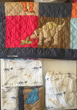 Set lenzuola dinosauro doppio