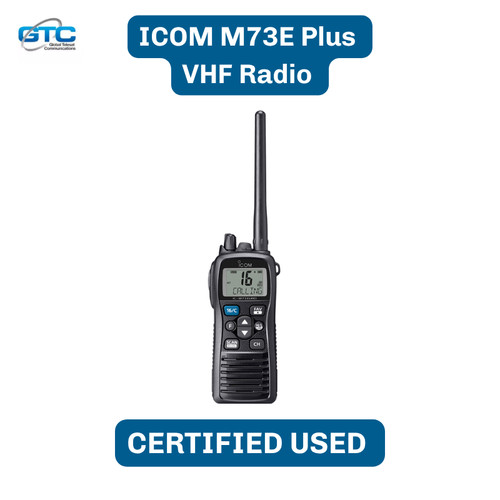 Radio vhf icom m73e - radio,