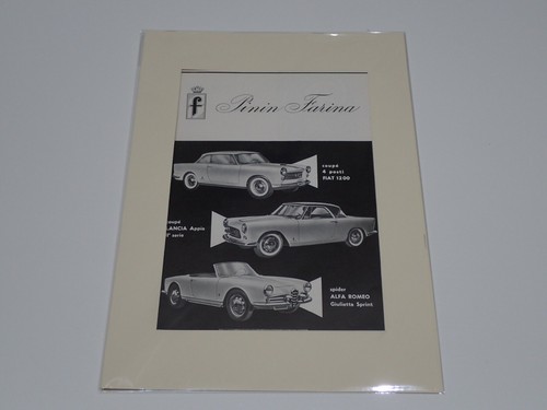 Pininfarina lancia appia fiat - appia,