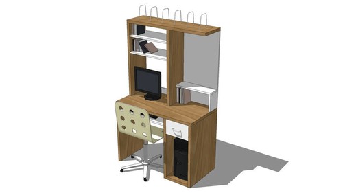 Scrivania ikea rossa e - rossa,