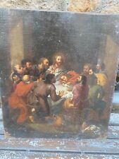 Dipinto Sacro Del 600  Olio Su Tela 