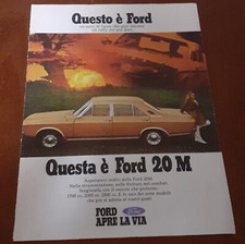 Pubblicità Ford 20 M (1970)