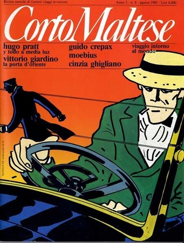 Fumetto corto maltese - maltese, anno