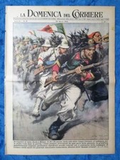 La Domenica del Corriere 20 marzo 1955 Bersaglieri - Gip,Milano - A.Fleming
