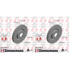 2x ZIMMERMANN Sport Dischi