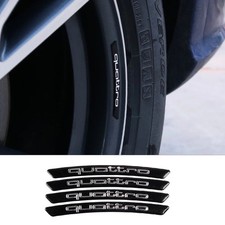 4 Logo adesivi Per AUDI