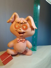 vtg DOG rolling eyes in