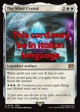 MTG THE WIND CRYSTAL EXC - IL CRISTALLO DELL'ARIA 43 - FIN - MAGIC