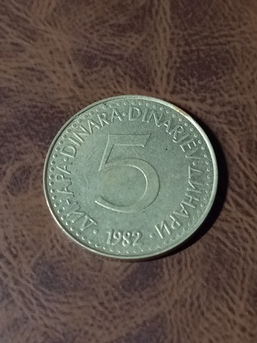 Moneta jugoslavia dinara - moneta, 5