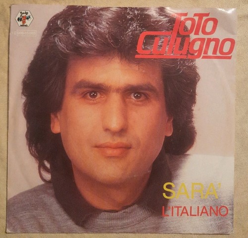Vinyl single toto cutugno - vinyl, l