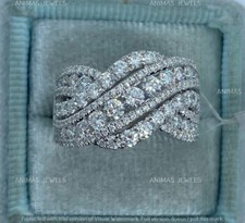 14k white gold plated 3ct - 14k,