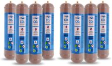 BOMBOLE CO2 600gr USA E GETTA RICAMBIO PER REFRIGERATORI GASATORI ACQUA  8 PZ