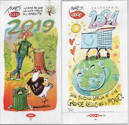 Calendario coop 2019 2021 - 2019, e