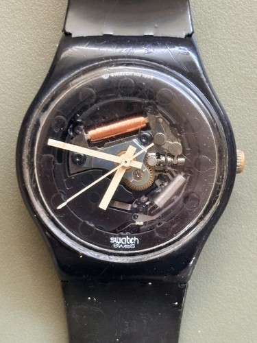 Swatch gent gb191 black - swatch,