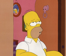 Homer simpson animazione cel - animazione,