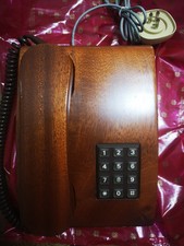 Telefono vintage legno - vintage, in