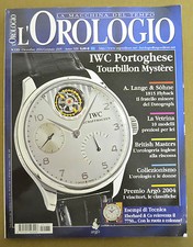 M2983  RIVISTA L'OROLOGIO N.133 IWC TOURBILLON LANGE & SOHNE EBERHARD MONTBLANC