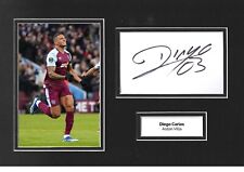 Diego Carlos firmato 12x8 foto