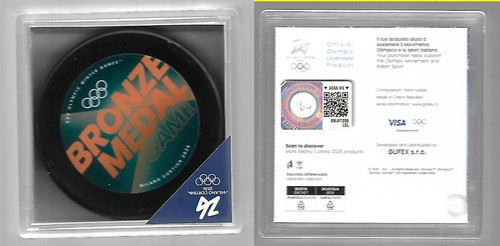 Puck hockey ghiaccio - puck, su