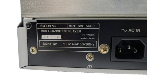 Lettore videocassette