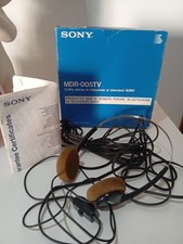 Sony Mdr-005tv Vintage Earphones Cuffie 