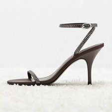 Sandali donna marroni - donna, eleganti