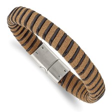 Bracciale acciaio inox - acciaio,