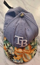 Tampa Bay Rays Floral Hat New