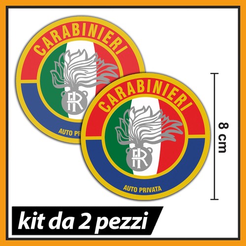 Adesivi carabinieri auto - adesivi,