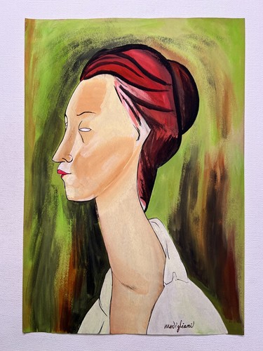 Amedeo modigliani disegno - amedeo, su