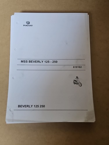 Piaggio mss beverly 125 250 - beverly,