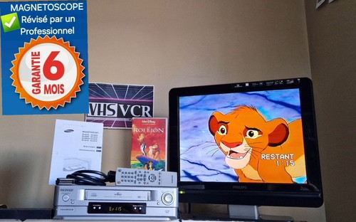 Magnétoscope vhs samsung - magnétoscope,